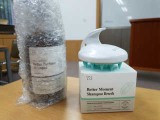 달리프 베러 퍼퓸 샴푸 1000ml 레이니데이 or 일랑로즈 — 5점을 준 리뷰어가 2018년 11월 올린 사용 사진
