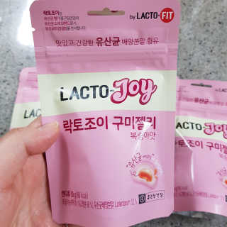 락토조이 구미젤리 복숭아맛 — 4점을 준 리뷰어가 2019년 10월 올린 사용 사진