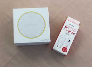 차지에이아이 큐티 고속 무선충전 4종 15W Qi인증 — 5점을 준 리뷰어가 2019년 9월 올린 사용 사진