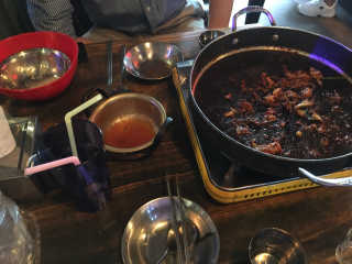 [싼티포 건대점] 직화닭갈비or야채곱창 中 택1 — 3.5점을 준 리뷰어가 2018년 9월 올린 사용 사진