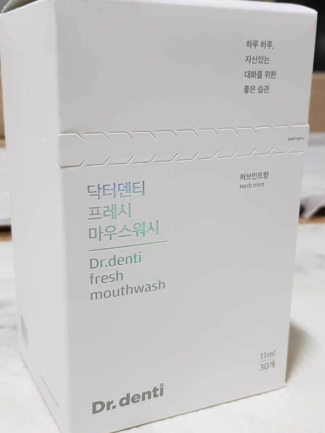 닥터덴티 프레시 마우스워시 (30ea) 리뷰 사진
