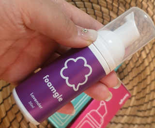 폼글 I foamgle [폼글] 거품가글 50ml 3종 - 민트, 라벤더, 라즈베리 — 5점을 준 리뷰어가 2019년 11월 올린 사용 사진