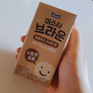 헤이미스터브라운 [매일유업] 헤이 미스터브라운 12개입 — 4점을 준 리뷰어가 2019년 8월 올린 사용 사진