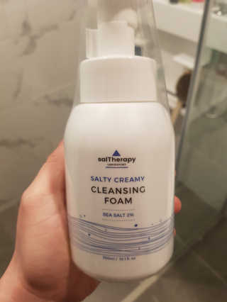솔테라피 솔티 크리미 클렌징폼 300ml — 4점을 준 리뷰어가 2019년 4월 올린 사용 사진