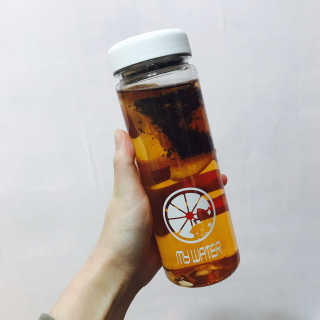 ㅎㅎ마이워터 과일워터팩+전용보틀_레몬파인애플 — 4점을 준 리뷰어가 2017년 11월 올린 사용 사진