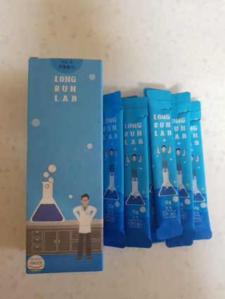 BAIO HEALTH LABS LONG RUN LAB 10개입 1박스 — 4점을 준 리뷰어가 2020년 1월 올린 사용 사진