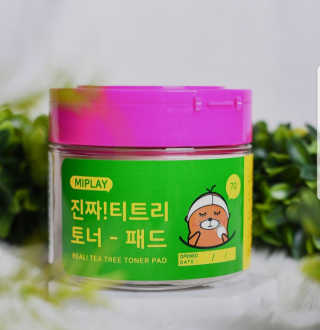미플레이 진짜 티트리 토너 패드 — 5점을 준 리뷰어가 2018년 11월 올린 사용 사진