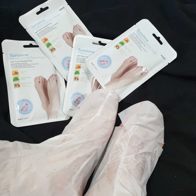 파시 선샤인 풋마스크팩+수분폭탄핸드크림2종세트 리뷰 사진