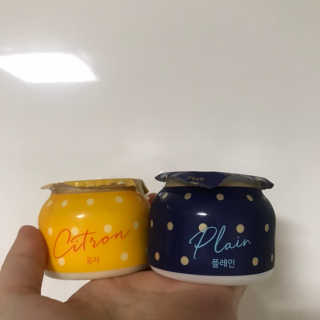 [매일 바이오] 생크림요거트 플레인 12개 + 유자 12개 — 5점을 준 리뷰어가 2019년 7월 올린 사용 사진