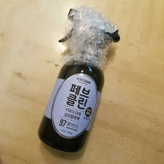 더블유드레스룸 페브클린 500ml — 5점을 준 리뷰어가 2018년 11월 올린 사용 사진