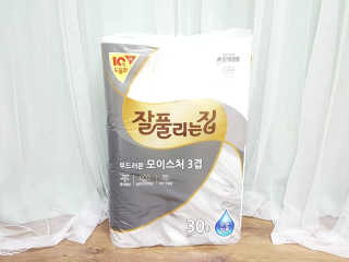 잘풀리는집 부드러운 모이스처 3겹 화장지 30롤 — 5점을 준 리뷰어가 2019년 5월 올린 사용 사진