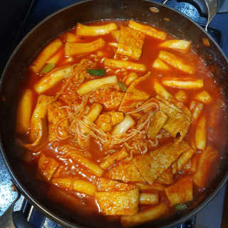 화곡미담 옛날 떡볶이 — 5점을 준 리뷰어가 2020년 1월 올린 사용 사진