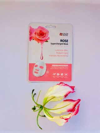 SNP Supercharged Mask_Rose Centifoli Flower — 5점을 준 리뷰어가 2019년 1월 올린 사용 사진