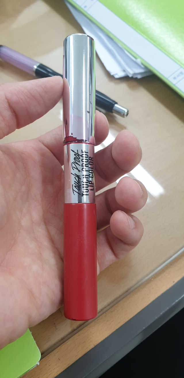 허니트랩 터치프루프 립 컬러 리뷰 사진