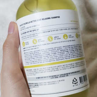 달리프 클로렐라 베러 루트 릴렉싱 샴푸 500ml — 5점을 준 리뷰어가 2020년 2월 올린 사용 사진