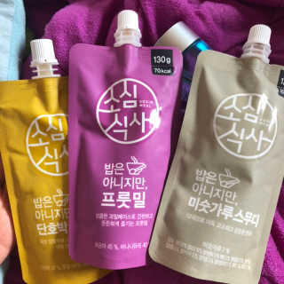 자연원 [소심식사]밥은아니지만 3종 선택 — 5점을 준 리뷰어가 2018년 10월 올린 사용 사진