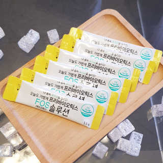 힐링팩토리 오늘도 가볍게 프리바이오틱스 FOS 솔루션 — 5점을 준 리뷰어가 2020년 2월 올린 사용 사진