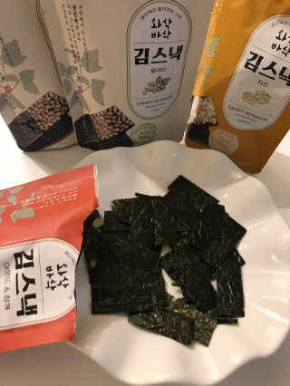 더빈트 와삭바삭 김스낵 — 5점을 준 리뷰어가 2019년 12월 올린 사용 사진
