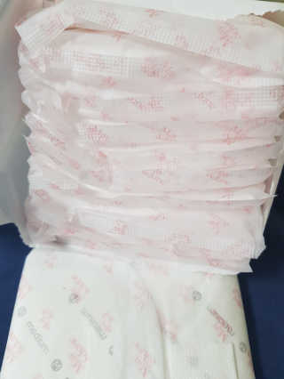 메이앤준 소프트맥스 생리대 — 4점을 준 리뷰어가 2019년 4월 올린 사용 사진