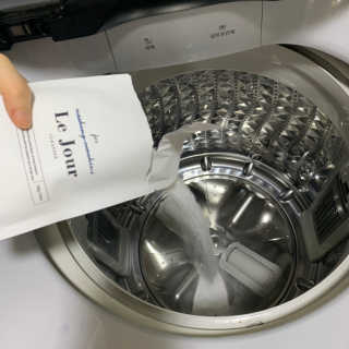 르주르 세탁기 클렌저 — 5점을 준 리뷰어가 2019년 7월 올린 사용 사진