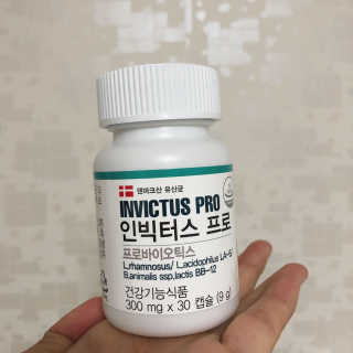 라플레 염창환 박사의 3세대 유산균, 인빅터스 프로 — 5점을 준 리뷰어가 2018년 9월 올린 사용 사진