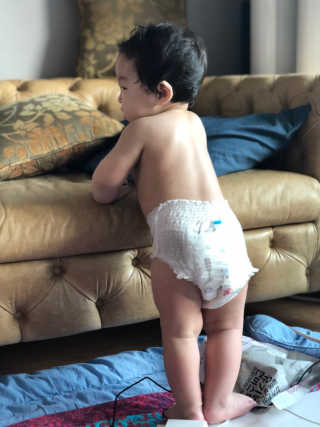 보솜이 액션핏 팬티형 — 5점을 준 리뷰어가 2019년 3월 올린 사용 사진