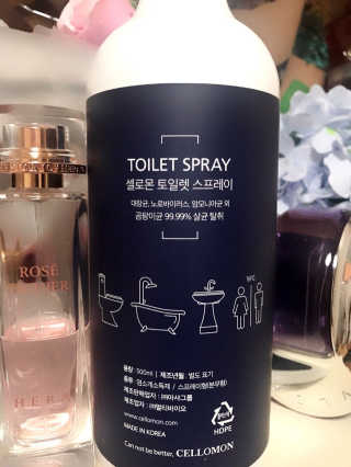 셀로몬 토일렛 스프레이 500ml — 5점을 준 리뷰어가 2018년 5월 올린 사용 사진