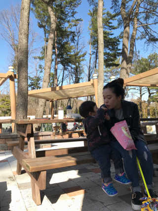 GS25 벚꽃 팝콘 + 벚꽃스파클링 + 벚꽃 청포도 에이드 — 5점을 준 리뷰어가 2018년 3월 올린 사용 사진
