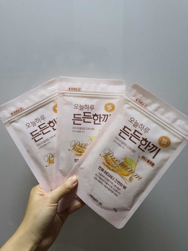 [정선드림] 오늘하루 든든한끼 허니통곡물 1BOX 리뷰 사진
