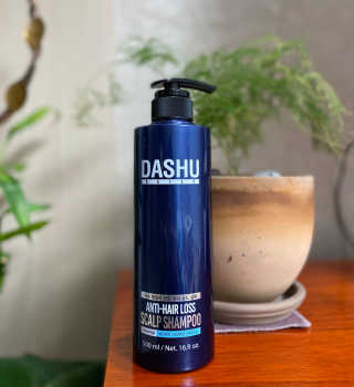 다슈코리아 다슈 데일리 단백질 한방 두피 골드 샴푸 500ml — 5점을 준 리뷰어가 2019년 12월 올린 사용 사진