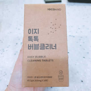[에코앤드]이지톡톡 버블클리너 1종세척제 — 5점을 준 리뷰어가 2019년 6월 올린 사용 사진