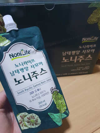 장수농가 남태평양 사모아 노니 원액 1L or 200mlx10팩 중 택 1 — 3점을 준 리뷰어가 2019년 1월 올린 사용 사진