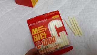 매드비타C 1000 — 4.5점을 준 리뷰어가 2019년 4월 올린 사용 사진