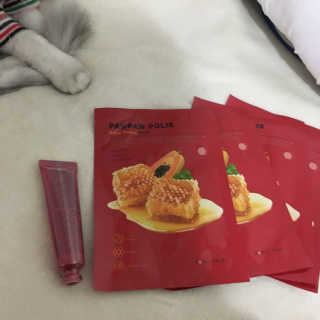 Honey Trap 포포폴리스 로얄허니 포포마스크5매 + 포포크림 — 5점을 준 리뷰어가 2019년 1월 올린 사용 사진