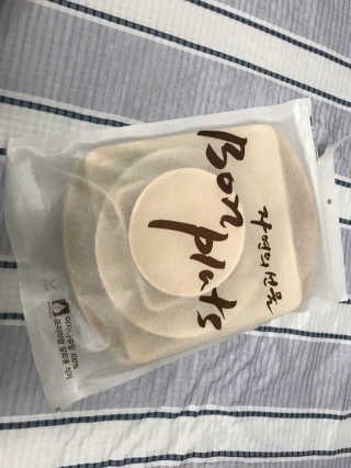 본플라 친환경 야자나무잎 접시 — 4점을 준 리뷰어가 2018년 9월 올린 사용 사진