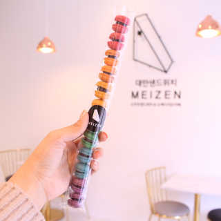 메이젠 인천논현점 [메이젠_논현]샌드위치 4개,소금커피,밀크티,마카롱 — 5점을 준 리뷰어가 2019년 3월 올린 사용 사진