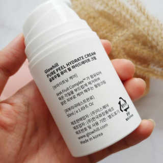 글로우힐 퓨어 필 하이드레이트 크림 — 5점을 준 리뷰어가 2018년 10월 올린 사용 사진