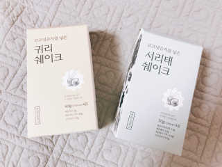 착한습관 귀리쉐이크와 서리태쉐이크 — 5점을 준 리뷰어가 2018년 8월 올린 사용 사진