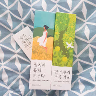 르플랑 제주 패브릭 퍼퓸 60ml 8종 — 4.33점을 준 리뷰어가 2018년 10월 올린 사용 사진