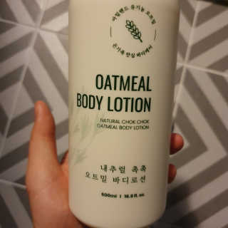 (주)에네스티 내추럴 촉촉  오트밀 바디로션 500ml — 5점을 준 리뷰어가 2020년 1월 올린 사용 사진
