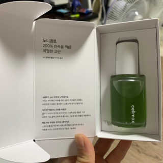 셀리맥스 노니 에너지 앰플 — 3점을 준 리뷰어가 2019년 8월 올린 사용 사진