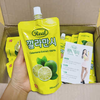 장수농가 리얼깔라만시 — 5점을 준 리뷰어가 2018년 4월 올린 사용 사진