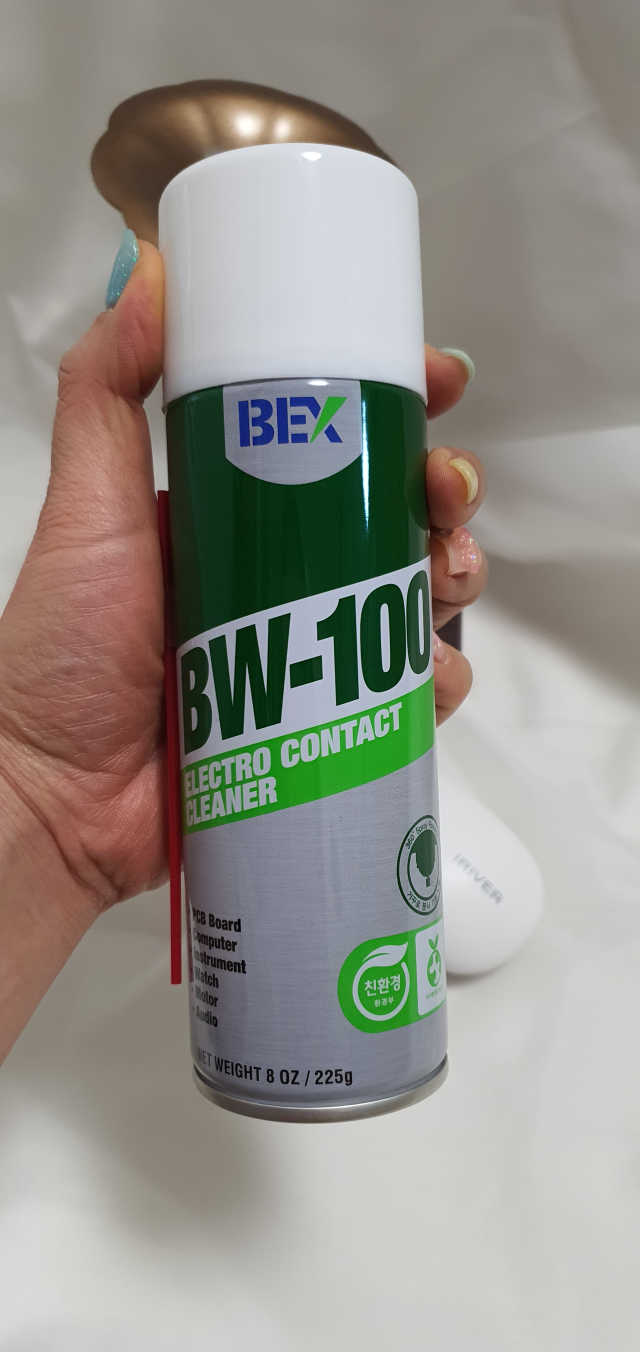 BW-100 접점부활제 리뷰 사진