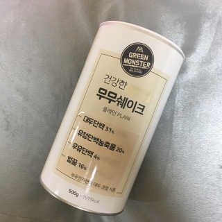 그린몬스터 건강한 무무쉐이크 — 1점을 준 리뷰어가 2018년 7월 올린 사용 사진