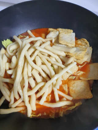 잠실맛집,홍코너떡볶이가우리집에[옛날맛,짜장맛옵션] — 5점을 준 리뷰어가 2019년 12월 올린 사용 사진