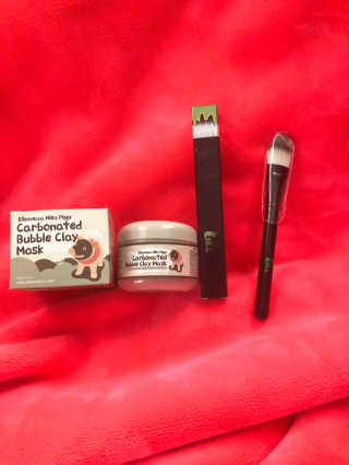 엘리자베카 Elizavecca Carbonate Bubble Pack — 5점을 준 리뷰어가 2018년 5월 올린 사용 사진