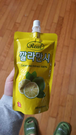 장수농가 리얼깔라만시 — 4.17점을 준 리뷰어가 2018년 4월 올린 사용 사진