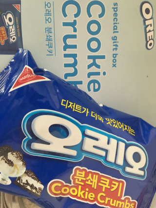 오레오 분쇄쿠키 — 4.5점을 준 리뷰어가 2016년 9월 올린 사용 사진
