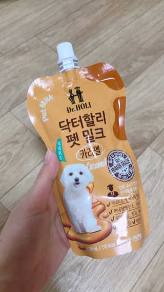 닥터할리펫밀크 8종 — 5점을 준 리뷰어가 2019년 4월 올린 사용 사진