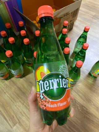 페리에 피치 500ml PET — 5점을 준 리뷰어가 2019년 11월 올린 사용 사진